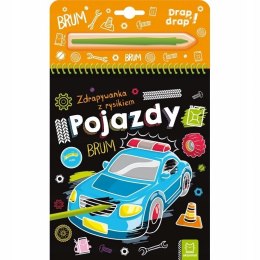 Pojazdy Zdrapywanka z rysikiem Wydrapywanka Aksjomat