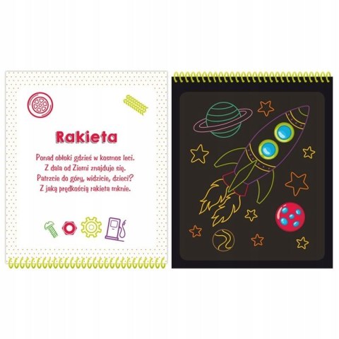 Pojazdy Zdrapywanka z rysikiem Wydrapywanka Aksjomat