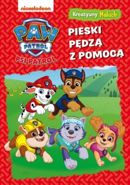 Psi Patrol Kreatywny Maluch 4 Zagadki Naklejki