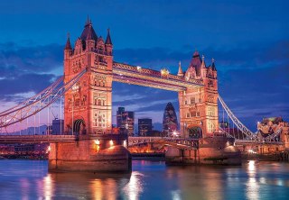 Puzzle 1000 Tower Bridge 39674 Clementoni