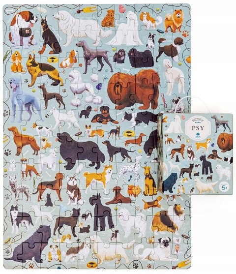 Puzzle Puzzlove CzuCzu Psy 40 el 3+ Czu Czu