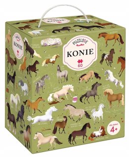 Puzzle Puzzlove Czuczu Konie 60 elemntów Koniki 4+