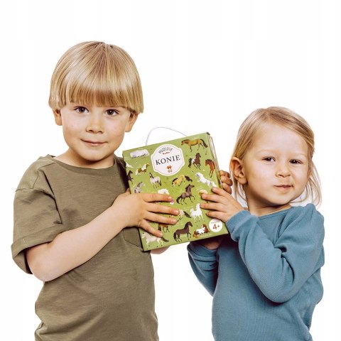 Puzzle Puzzlove Czuczu Konie 60 elemntów Koniki 4+