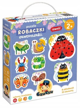 Puzzle Robaczki czworaczki dla dzieci: 2+ Czuczu