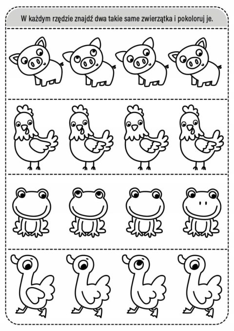 Seria Przedszkolaka. Na Wsi z Naklejkami