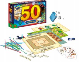 Świat 50 Gier Planszowych Alexander Warcaby Bierki