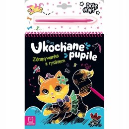 Ukochane pupile Zdrapywanka z rysikiem Wydrapywank