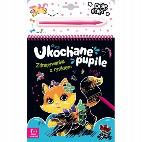 Ukochane pupile Zdrapywanka z rysikiem Wydrapywank