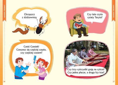 Wierszyki na gibkie języki Gimnastyka języka Greg