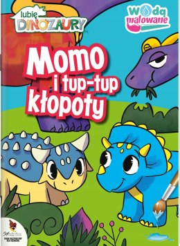 Wodna Kolorowanka Moje Dinozaury. Momo i tup-tup