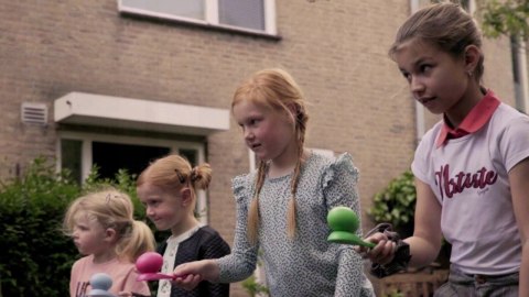 Wyścig Jajko na łyżce BS Toys Gra Zręcznościowa