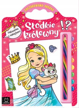 Zaczarowana kredka, Słodkie królewny Kolorowanka Aksjomat