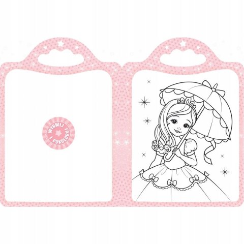 Zaczarowana kredka, Słodkie królewny Kolorowanka Aksjomat