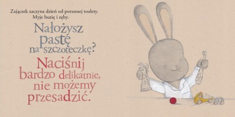 Zajączek u dentysty Książka dla malucha