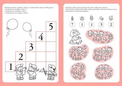 Ze skrzatem łatwiej Cyferki Cyfry Nauka Liczenia