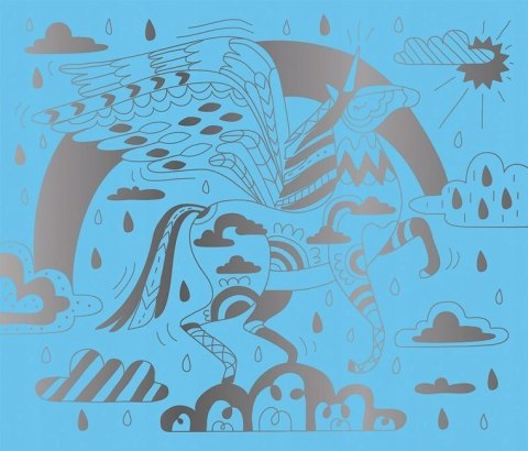 Zestaw Do zdrapywania Konie i jednorożce Janod 7+