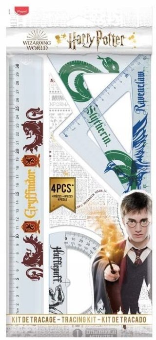 Zestaw Geometryczny Harry Potter 4 elementy Maped