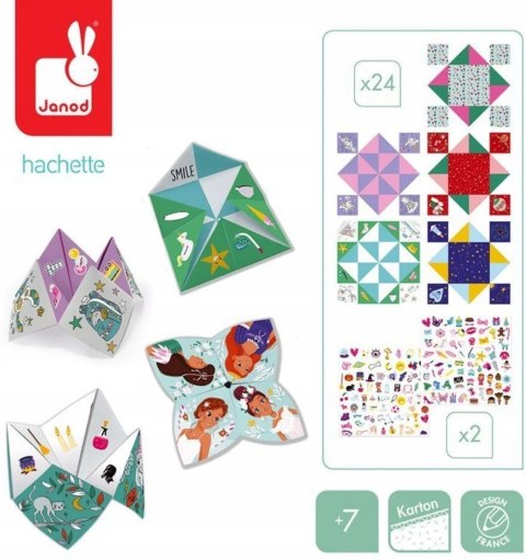 Zestaw Papierowe wróżby piekło - niebo 7+, Janod