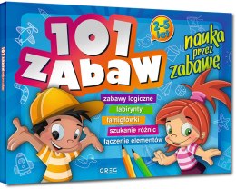 101 Zabaw Nauka Przez Zabawę 2-5 lat Zagadki Greg