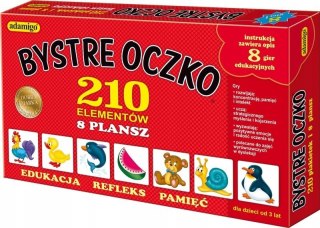 Adamigo Bystre Oczko Gra Edukacyjna Pamięciowa