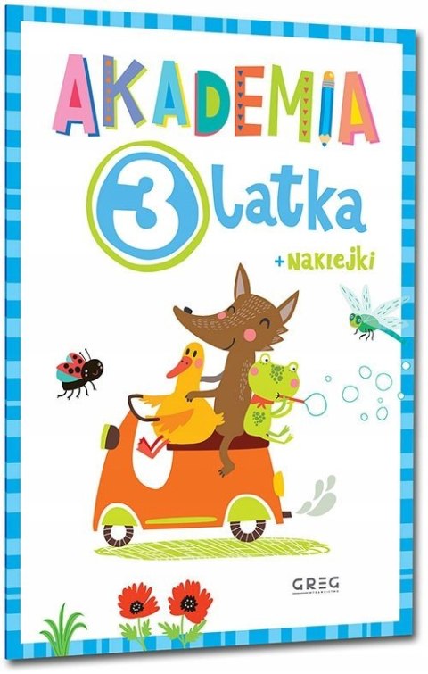 Akademia 3-latka 3 Lata Greg Miękka Oprawa
