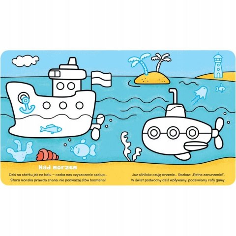 Autka Kolorowanka malucha z grubym obrysem Aksjomat