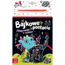 Bajkowe postacie Zdrapywanka z rysikiem Aksjomat