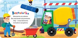 Baw się i dotknij Pojazdy Książeczka sensoryczna Aksjomat