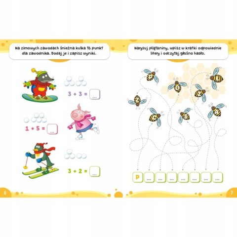 Bawię się i rozwiązuję z kotkiem. 5+ Łamigłówki Aksjomat