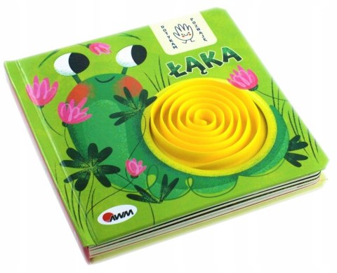 Dotykam i poznaję Łąka Książeczka Sensoryczna