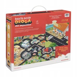 Duuuże puzzle Droga dla pojazdów Czu Czu Czuczu