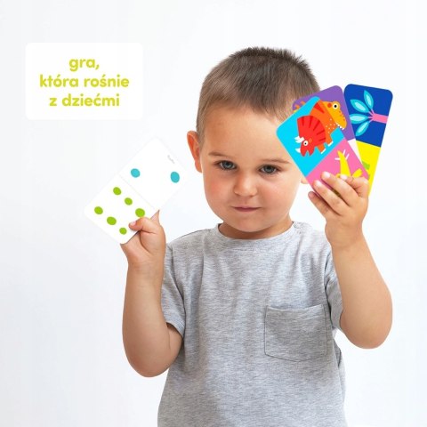Gra CzuCzu Domino Dinozaury dla dzieci: 2+ Czu Czu