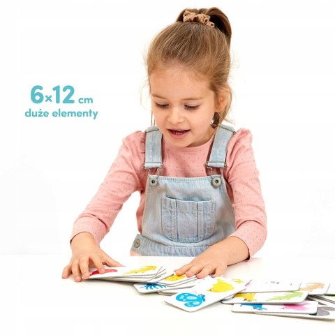 Gra CzuCzu Domino kolory dla dzieci: 2+ Czu Czu