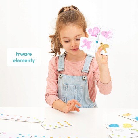 Gra CzuCzu Domino kolory dla dzieci: 2+ Czu Czu