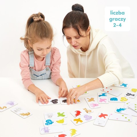 Gra CzuCzu Domino kolory dla dzieci: 2+ Czu Czu