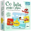 Gra Edukacyjna Co lata jeździ i pływa Trefl 18m+