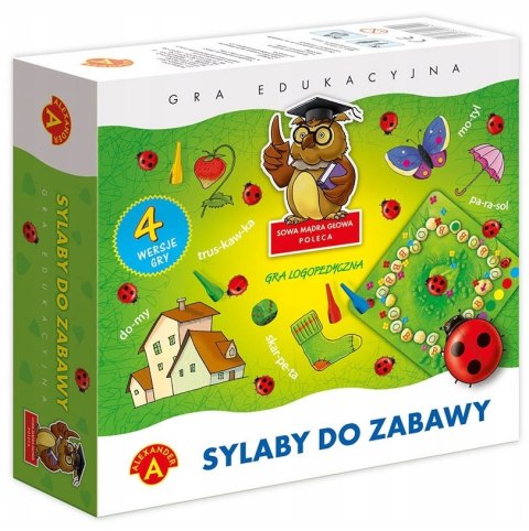 Gra Edukacyjna Sylaby do zabawy Alexander Planszow