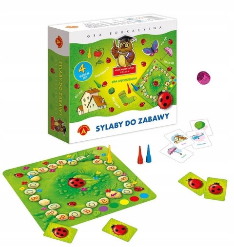 Gra Edukacyjna Sylaby do zabawy Alexander Planszow