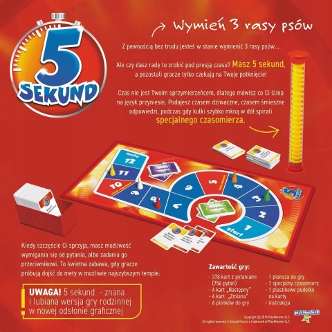Gra towarzyska 5 Sekund Edycja 2019 Trefl 01778