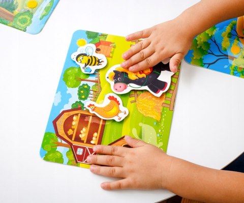 Gra z rzepami Kto gdzie mieszka? Gra Edukacyjna Roter Kafer