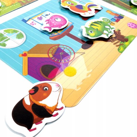 Gra z rzepami Kto gdzie mieszka? Gra Edukacyjna Roter Kafer