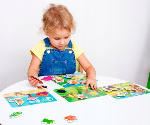 Gra z rzepami Kto gdzie mieszka? Gra Edukacyjna Roter Kafer