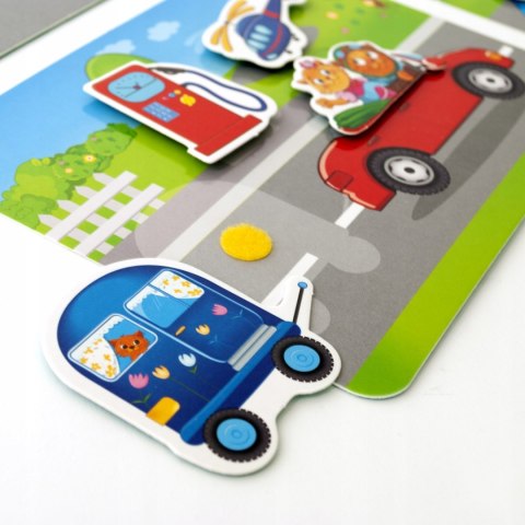 Gra z rzepami Transport Auta Edukacyjna dla dzieci