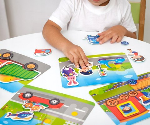 Gra z rzepami Transport Auta Edukacyjna dla dzieci