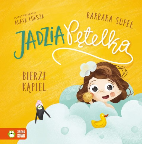 Jadzia Pętelka bierze kąpiel Książeczka
