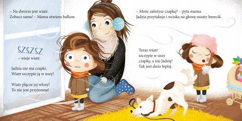 Jadzia Pętelka idzie na spacer Książeczka