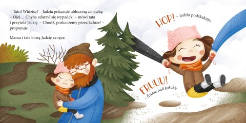 Jadzia Pętelka idzie na spacer Książeczka