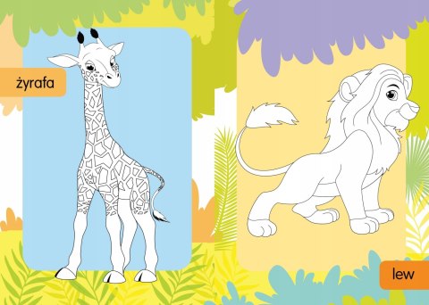 Kolorowanka z tatuażami Zwierzaki Tatuaże