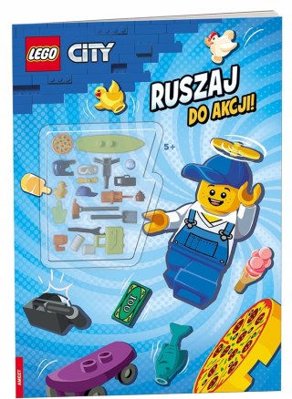 Ksążeczka Lego City Ruszaj do akcji! + klocki