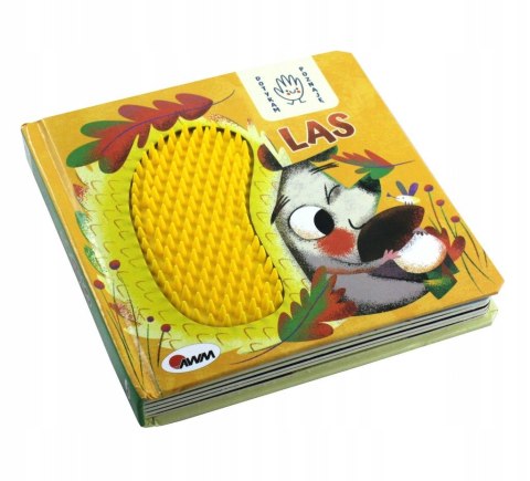 Książeczka Sensoryczna Las Dotykam Poznaję Wypukła